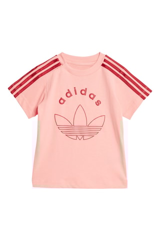 T-shirt et short - Rose et rouge