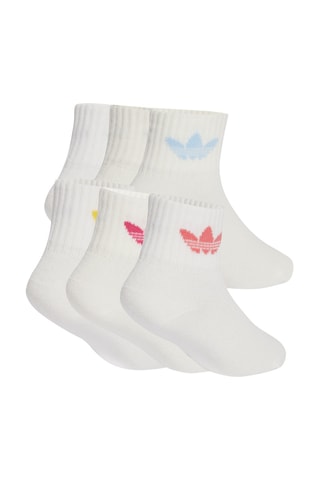6 paires des chaussettes - Blanc