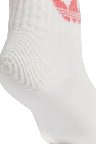 6 paires des chaussettes - Blanc