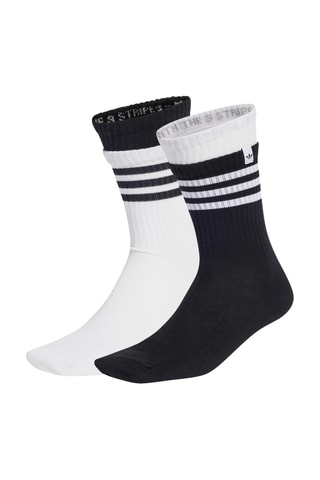 2 paires de chaussettes - Noir et blanc