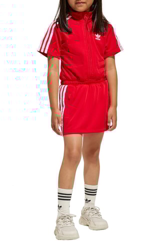 Veste et jupe - Rouge et blanc