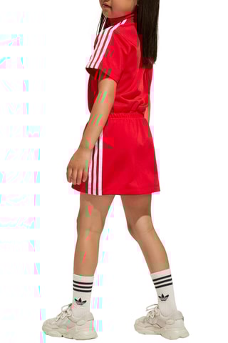 Veste et jupe - Rouge et blanc