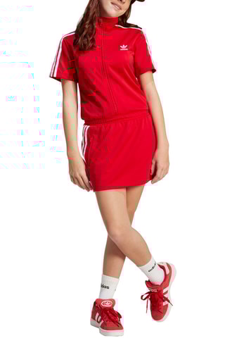 Veste et jupe - Rouge et blanc