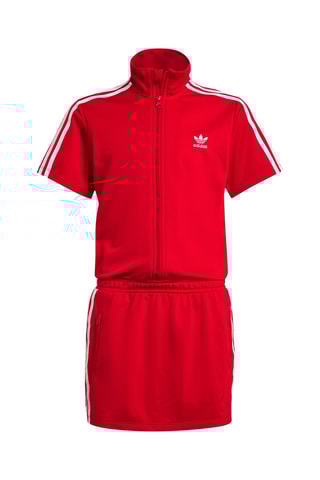 Veste et jupe - Rouge et blanc