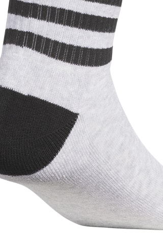 3 paires de chaussettes de skateboard Tyshawn Jones - Blanc et noir
