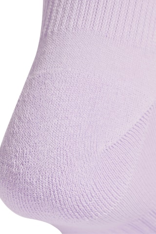 3 paires de chaussettes d’entraînement - Blanc, gris clair chiné et mauve