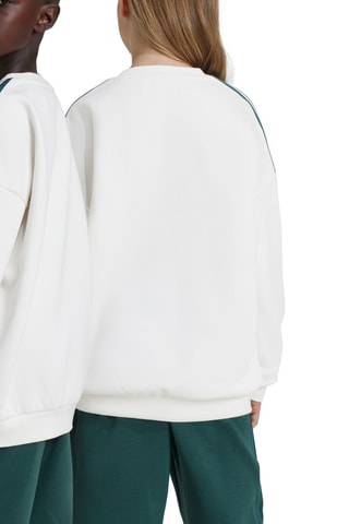 Sweat - Blanc et vert foncé