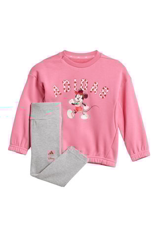 Sweat et legging Minnie Disney - Rose et gris
