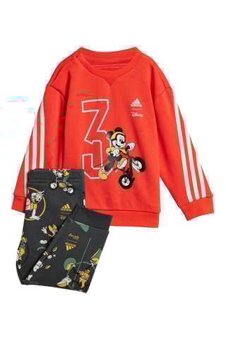 Sweat et pantalon Mickey et ses amis Disney - Rouge et gris foncé