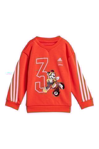 Sweat et pantalon Mickey et ses amis Disney - Rouge et gris foncé
