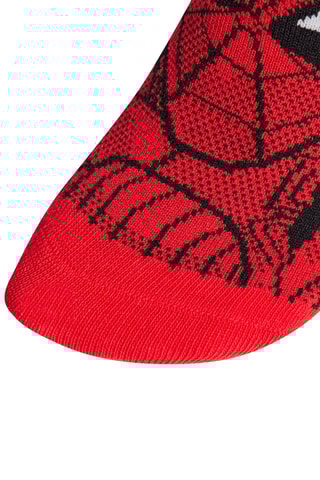 3 paires de chaussettes Spider-Man Avengers Marvel - Noir et rouge