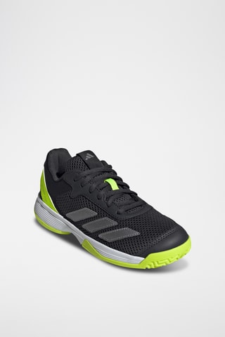 Baskets Courtflash - Noir et vert fluo