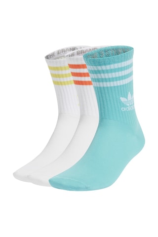 3 paires de chaussettes - Blanc et ciel