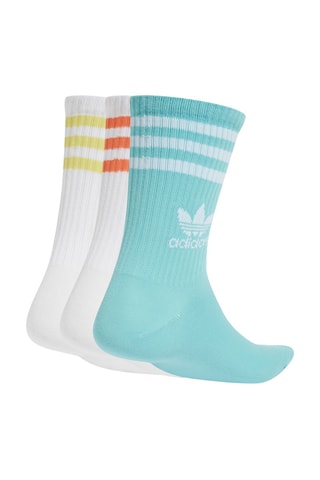 3 paires de chaussettes - Blanc et ciel