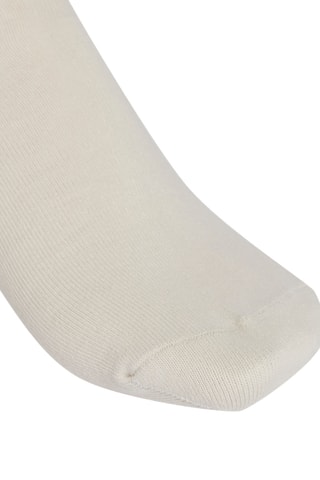2 paires de chaussettes en coton biologique - Ecru et ciel