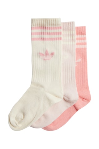 3 paires de chaussettes - Blanc et rose