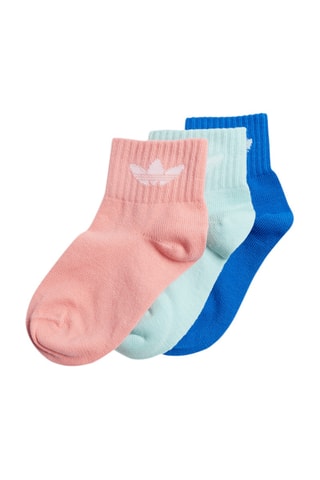 3 paires de chaussettes - Ciel et rose