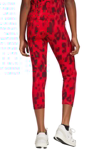 Legging - Rouge et noir