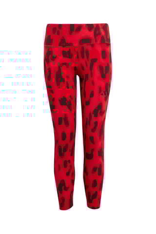 Legging - Rouge et noir