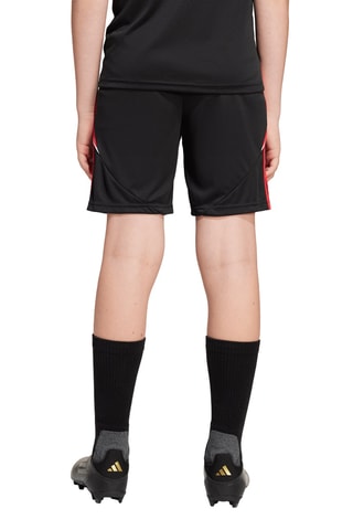 Short d’entraînement Tiro 24 - Noir et rouge