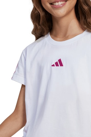 T-shirt - Blanc et rose