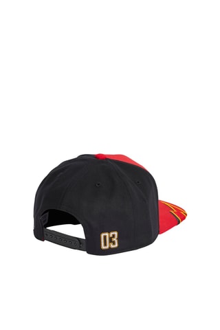 Casquette d'entraînement - Noir et rouge