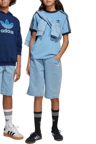 Short en jean - Ciel