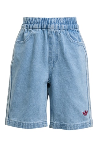 T-shirt et short en jean - Rose et bleu clair