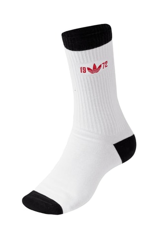 2 paires de chaussettes - Blanc et marron