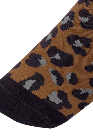 2 paires de chaussettes - Blanc et marron