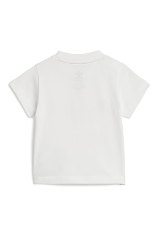 T-shirt et short Trefoil - Blanc et jaune