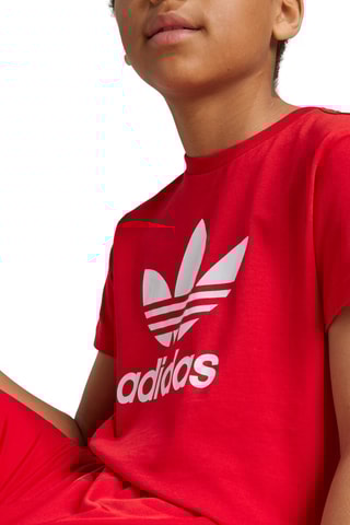 T-shirt Adicolor - Rouge et blanc