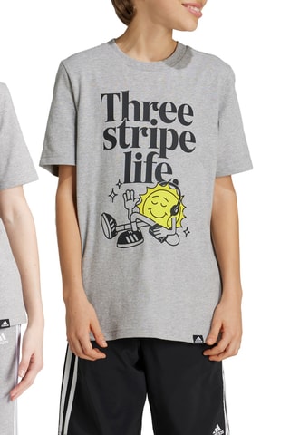 T-shirt Positivity Table - Gris clair