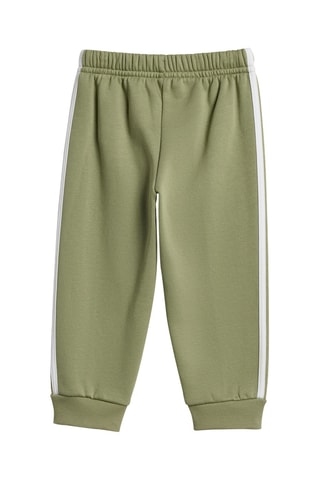Sweat à capuche et pantalon - Marron clair et vert olive