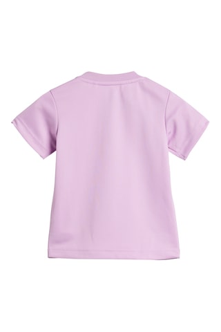 T-shirt et short - Mauve