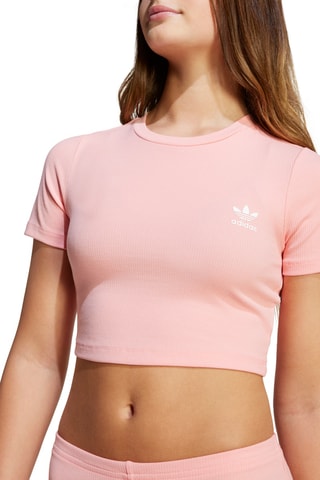 T-shirt cropped - Rose