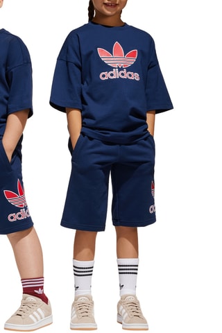 T-shirt et short - Bleu marine