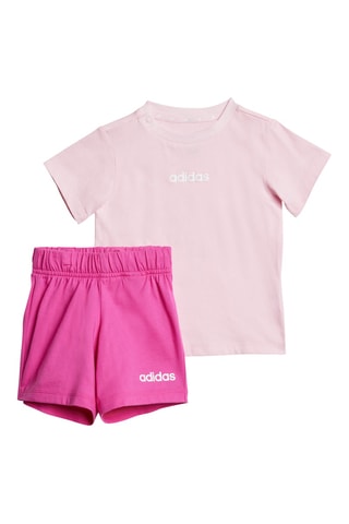 T-shirt et short Essentials - Rose