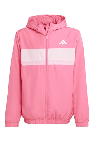 Coupe-vent à capuche Tiberio - Rose