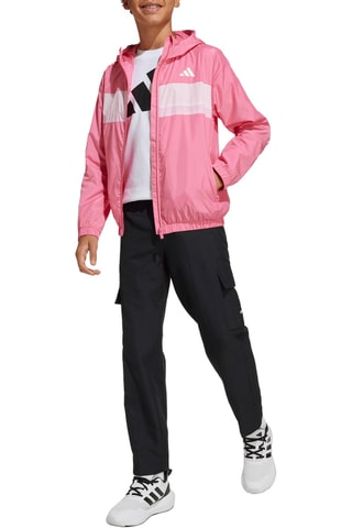 Coupe-vent à capuche Tiberio - Rose