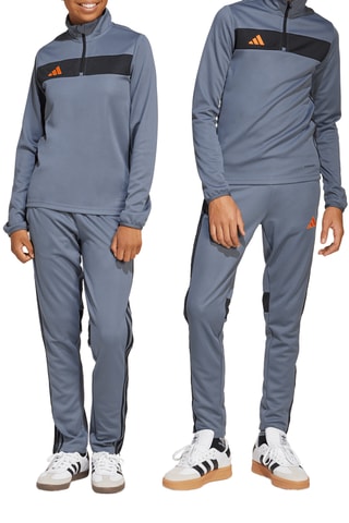 Pantalon de football Tiro - Gris foncé