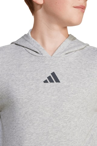 Sweat à capuche Smileyworld - Gris clair chiné