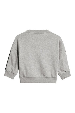 Sweat et pantalon Essentials - Gris chiné et noir