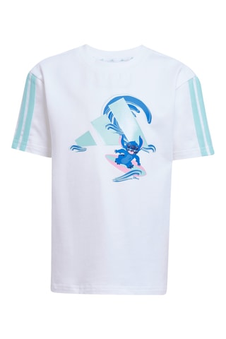 T-shirt et short Stitch Lilo et Stitch Disney - Blanc et bleu