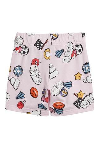 T-shirt et short Seasonal Essentials - Rose poudré