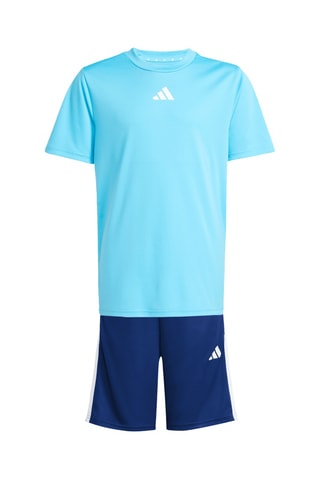 T-shirt et short Essentials - Ciel et bleu marine