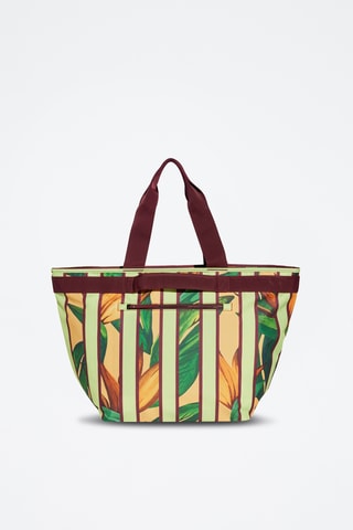 Tote bag x Farm Premium - Marron et moutarde