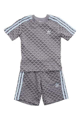 T-shirt et short - Gris foncé