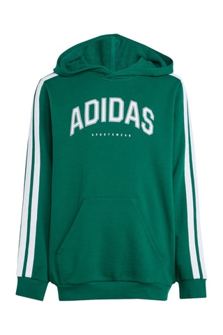 Sweat à capuche Collegiate - Vert foncé
