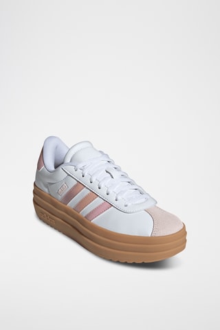 Baskets plateformes en cuir VL Court Bold - Blanc